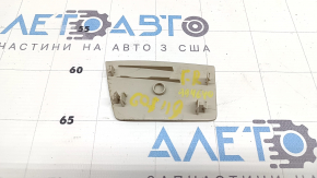 Dop ornament ușă spate dreapta Elfenbein-Weiss BMW X7 G07 19-26, zgârieturi