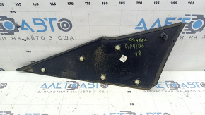 Ornament aripă spate stânga Toyota Prius 50 Prime 17-22 negru lucios, zgârieturi