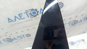 Ornament aripă spate stânga Toyota Prius 50 Prime 17-22 negru lucios, zgârieturi