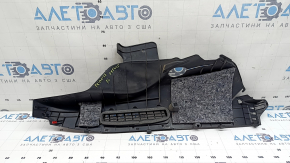 Ornament stâlp spate stânga jos pentru Toyota Prius 50 Prime 17-20, negru, zgârieturi