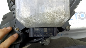 Ansamblu far față stânga pentru Toyota Prius 50 Prime 17-19 LED cu garnitură și suport superior, gata de lustruit