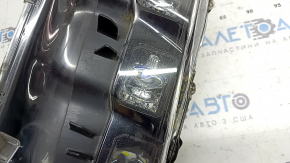 Ansamblu far față stânga pentru Toyota Prius 50 Prime 17-19 LED cu garnitură și suport superior, gata de lustruit