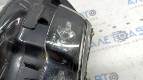 Ansamblu far față stânga pentru Toyota Prius 50 Prime 17-19 LED cu garnitură și suport superior, gata de lustruit