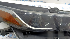 Фара передняя правая в сборе Toyota Prius 50 Prime 17-19 LED с уплотнителем и верхним креплением, под полировку