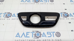 Накладка шифтера КПП Toyota Prius 50 Prime 16-18 черная, царапины