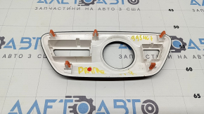 Накладка шифтера КПП Toyota Prius 50 Prime 16-18 черная, царапины