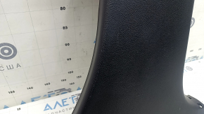 Накладка центральной стойки нижняя правая Toyota Prius 50 Prime 17-20 черная, царапины