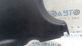 Накладка центральной стойки нижняя правая Toyota Prius 50 Prime 17-20 черная, царапины