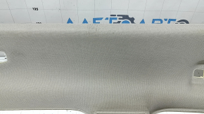 Обшивка потолка Nissan Rogue 21-22 под панораму, серая, под химчистку, оторваны крепления