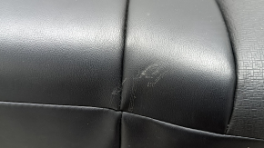 Pernă banchetă spate, rândul 2, Nissan Rogue 21-22, piele neagră, fără dopuri Isofix, zgârieturi, îndoită
