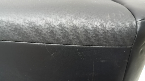 Pernă banchetă spate, rândul 2, Nissan Rogue 21-22, piele neagră, fără dopuri Isofix, zgârieturi, îndoită