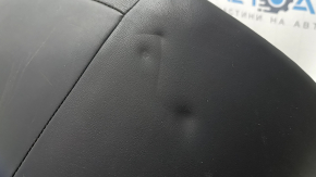 Pernă banchetă spate, rândul 2, Nissan Rogue 21-22, piele neagră, fără dopuri Isofix, zgârieturi, îndoită