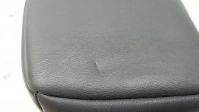 Tetieră centrală rândul 2 Nissan Rogue 21-26 piele neagră, lovită, necesită curățare