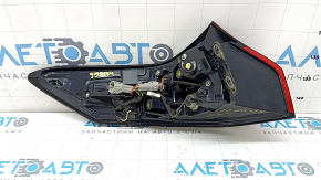 Lampă aripă exterioară dreapta Nissan Rogue 21-26 halogen + LED, zgârieturi