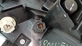 Поворотник ДХО правый Nissan Rogue 21-26 галоген + LED us built, воздух по кромке