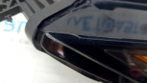 Поворотник ДХО правый Nissan Rogue 21-26 галоген + LED us built, воздух по кромке