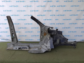 Четверть передняя левая VW Tiguan 2009-2017, выполнена в черном цвете, без повреждений