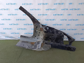 Sfert stânga față BMW 5 G30 17-23 retezat, negru