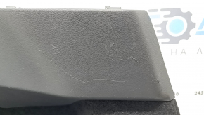 Ornament arc dreapta Nissan Rogue 21-26 negru, sub podea solidă, fabricat în SUA, zgârieturi