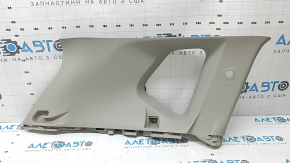 Накладка задней стойки левая Nissan Rogue 21-26 серая, царапины, под чистку