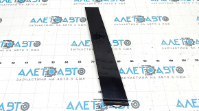 Ornament ușă laterală dreapta față Nissan Rogue 21-26, negru lucios, zgârieturi