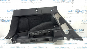 Ornament arc stânga Nissan Rogue 21-22 negru, sub podea solidă, fabricat în SUA, zgârieturi
