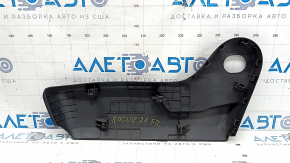 Ornamente scaun pasager dreapta pentru Nissan Rogue 21-26, negru, pentru transmisie manuală