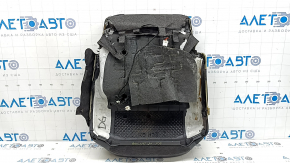 Tapițerie pernă scaun pasager Nissan Rogue 21-26, piele neagră, încălzită