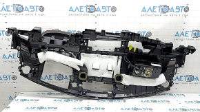 Торпедо передняя панель с AIRBAG Nissan Rogue 21-23 коричневая US built