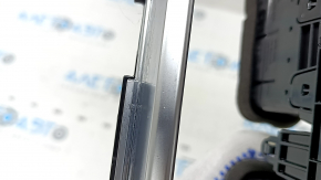 Deflector gură de aer centrală bord Nissan Rogue 21-26, negru lucios, cu buton de avertizare avarie, asamblat de noi, elemente de fixare rupte, zgârieturi