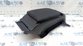 Cotieră consolă spate și suporturi pahare Toyota Prius 50 Prime 17-19 material textil negru, zgârieturi