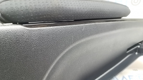 Cotieră consolă spate și suporturi pahare Toyota Prius 50 Prime 17-19 material textil negru, zgârieturi