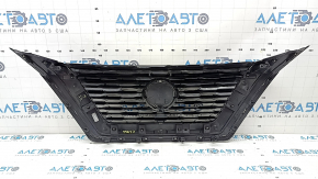 Решетка радиатора grill с эмблемой Nissan Rogue 21-23 под камеру и радар, тычки