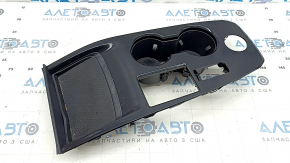 Suport pahar ornament consolă centrală Nissan Rogue 21-26 AWD, negru lucios, zgârieturi
