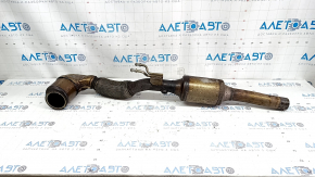 Приемная труба с катализатором VW Passat 18-19 USA 2.0T надорвана сетка