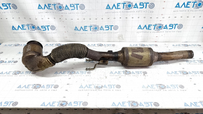 Țeava de eșapament cu convertor catalitic VW Passat b8 16-19 USA 2.0T are o plasă ruptă