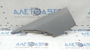 Ornament stâlp spate stânga Audi A4 B9 18-25 gri, zgârieturi