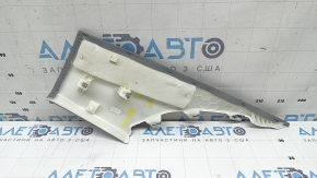 Ornament stâlp spate stânga Audi A4 B9 18-25 gri, zgârieturi