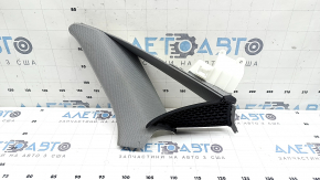 Ornament lunetă dreapta pentru Audi A4 B9 18-25, gri, elemente de fixare rupte, zgârieturi