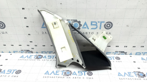 Ornament lunetă stânga Audi A4 B9 18-25 gri, necesită curățare, zgârieturi