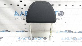 Подголовник 2 ряда левый Audi A4 B9 20-25 кожа черная, серая строчка