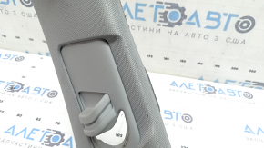 Ornament stâlp central, curea superioară, stânga, Audi A4 B9 18-25, gri, curățabil chimic, zgârieturi