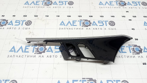 Ornament mâner interior ușă stânga față pentru Audi A4 B9 20-25, negru lucios