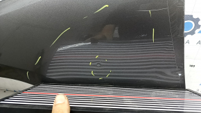 Aripă stânga față Audi A4 B9 20-25 cu suporturi, grafit LX7H, îndoită, cu denivelare, lipită