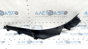 Ornament prag interior spate dreapta Audi A4 B9 17-25 negru, zgârieturi