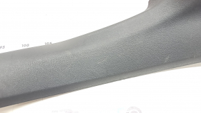 Ornament prag interior spate dreapta Audi A4 B9 17-25 negru, zgârieturi
