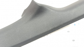 Ornament prag interior spate dreapta Audi A4 B9 17-25 negru, zgârieturi