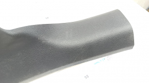 Ornament prag interior spate dreapta Audi A4 B9 17-25 negru, zgârieturi