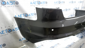 Bara spate nefinisată Audi A4 B9 20-25 pentru senzori de parcare, grafit LX7H, fără mufă, suporturile senzorilor de parcare sunt exfoliate, zgârieturi, pânze de păianjen