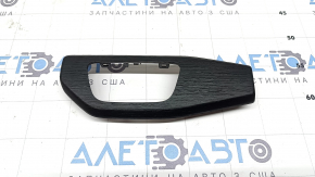 Ornament panou față stânga Audi A4 B9 17-25 gri lemn eiche grau natural, element de fixare rupt